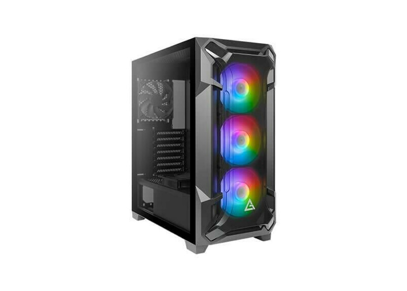 Antec DF600 Flux Midi Tower Zwart / RGB