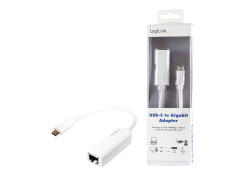 LogiLink netwerk adapter 10/100/1000 Mbps USB-C