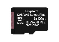 SDXC Card Micro 512GB Kingston UHS-I Canvas Select Plus