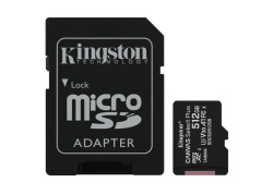 SDXC Card Micro 512GB Kingston UHS-I Canvas Select Plus