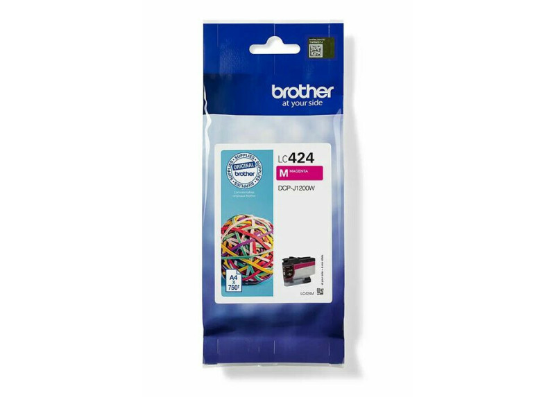 Brother LC-424M Magenta 750 pagina&#039;s (Origineel)