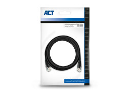 ACT AC4000 netwerkkabel Zwart 0,9 m Cat6 U/UTP (UTP)