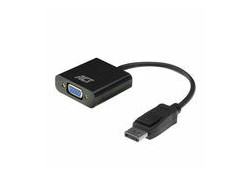 ACT DisplayPort naar VGA female adapter, Zip Bag