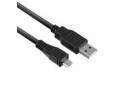 ACT AC3000 USB-kabel 1 m USB 2.0 USB A Micro-USB B Zwart