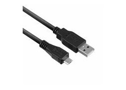 ACT AC3000 USB-kabel 1 m USB 2.0 USB A Micro-USB B Zwart