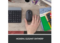 Logitech Pebble M350 Optical USB Zwart Retail Wireless