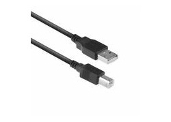 ACT AC3030 USB-kabel 1 m USB 2.0 USB A USB B Zwart