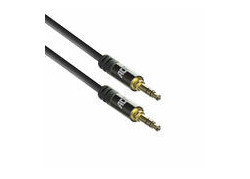 ACT AC3612 audio kabel 5 m 3.5mm Zwart