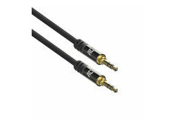 ACT AC3611 audio kabel 3 m 3.5mm Zwart