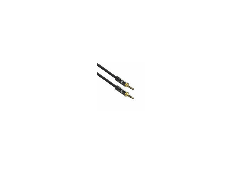 ACT AC3611 audio kabel 3 m 3.5mm Zwart