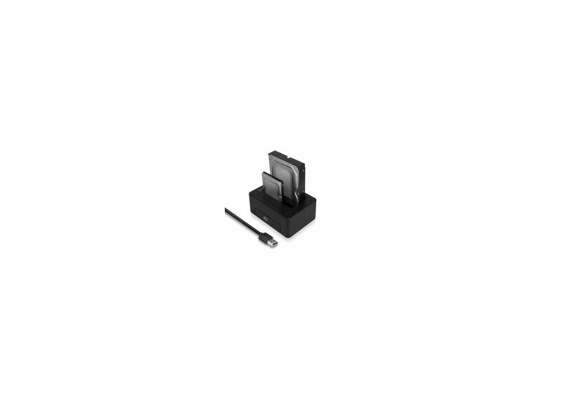 ACT AC1504 basisstation voor opslagstations USB 3.2 Gen 1 (3.1 Gen 1) Type-B Zwart