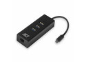 ACT AC6400 interface hub USB 3.2 Gen 1 (3.1 Gen 1) Type-C 5000 Mbit/s Zwart