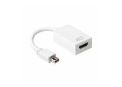 ACT AC7525 video kabel adapter 0,15 m Mini DisplayPort HDMI Type A (Standaard) Wit