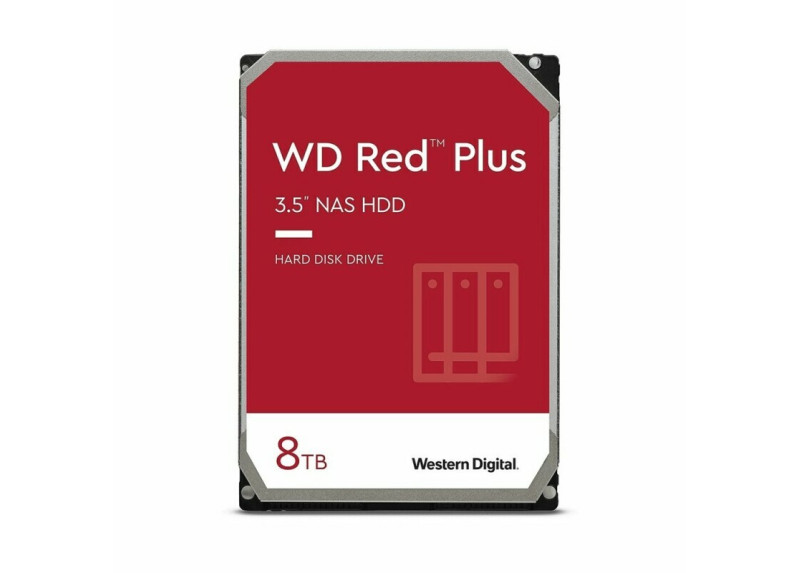 8,0TB WD Red Plus SATA3/128MB/5640rpm