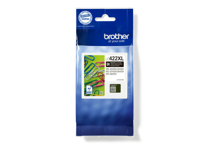 Brother LC-422XLBK Zwart 3.000 pagina&#039;s (Origineel)