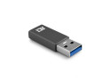 ACT AC7375 tussenstuk voor kabels USB Type-C USB Type-A Grijs