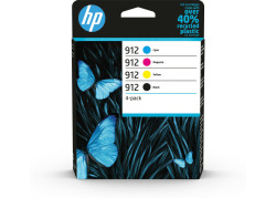 HP No.912 4-Pack C,M,Y,K 17ml (Origineel)