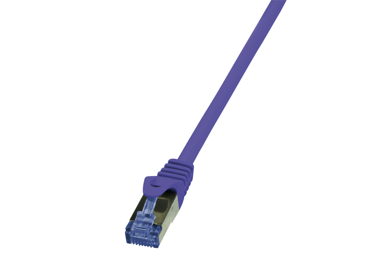 RJ45 3.00m Paars Cat6A S/FTP LogiLink