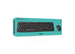 BE DT Logitech MK270 Zwart draadloos Retail