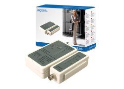 LogiLink Kabeltester RJ45/12/11/BNC