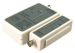 LogiLink Kabeltester RJ45/12/11/BNC