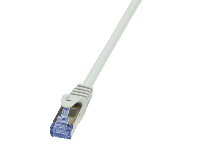 RJ45 15.00m Grijs Cat6A S/FTP LogiLink