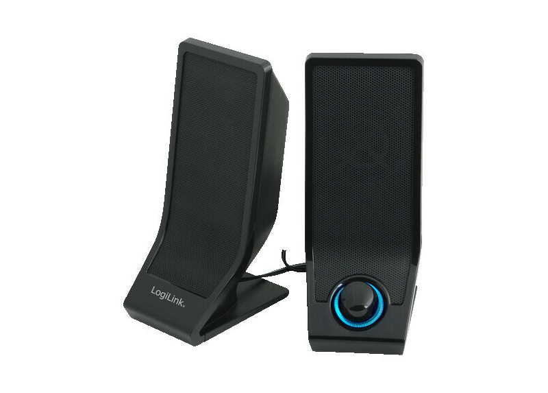 LogiLink 2.0 Active Speaker Zwart