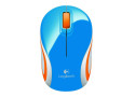 Logitech M187 Optical USB Blauw-Oranje Retail Wireless