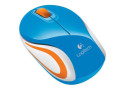 Logitech M187 Optical USB Blauw-Oranje Retail Wireless