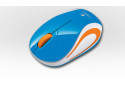 Logitech M187 Optical USB Blauw-Oranje Retail Wireless