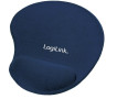 Mousepad LogiLink Wristpad Blauw