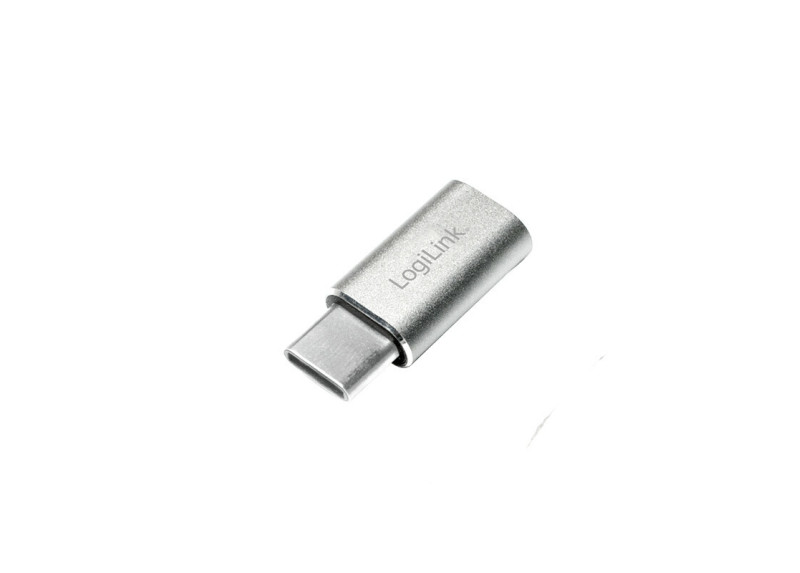 Adapter USB-C (M) --> USB 2.0 micro B (F) LogiLink