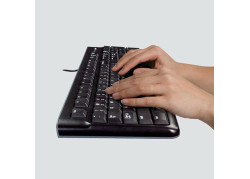 BE KB Logitech K120 Zwart bedraad Retail