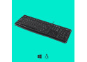 BE KB Logitech K120 Zwart bedraad Retail