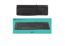 BE KB Logitech K120 Zwart bedraad Retail