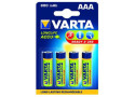 AAA Varta 800mAh NiMH 4 stuks blisterverpakking