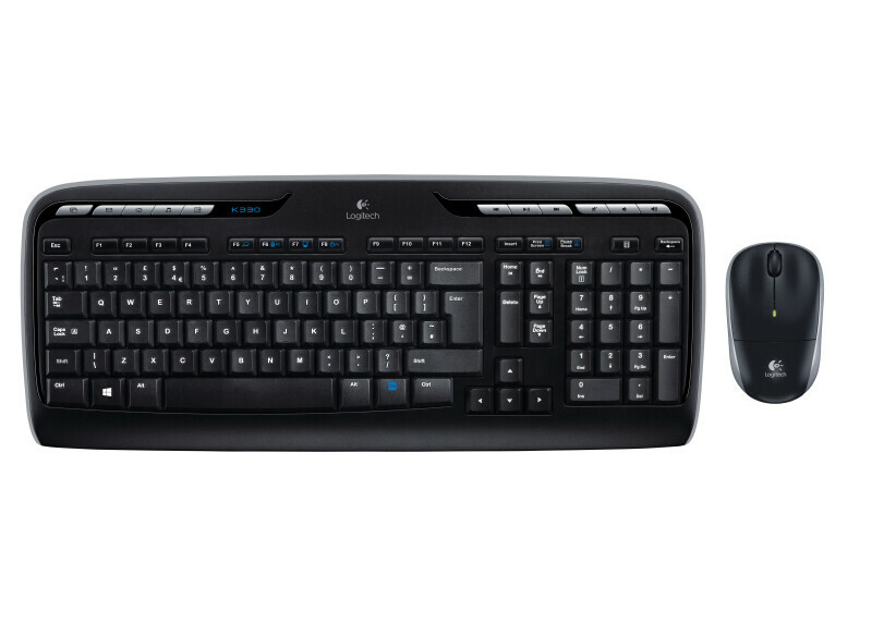 BE DT Logitech MK330 Zwart draadloos Retail