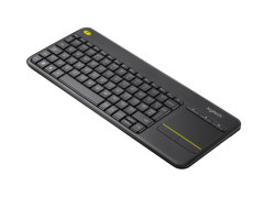 BE KB Logitech K400 Touch Plus Zwart draadloos Retail