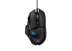 Logitech-G G502 HERO Optical USB Zwart Retail