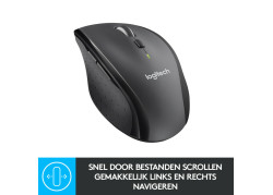 Logitech M705 Laser USB Zwart bruine doos Wireless