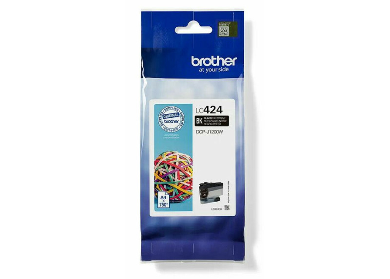 Brother LC-424BK Zwart 750 pagina&#039;s (Origineel)