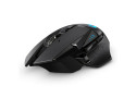 Logitech-G G502 LIGHTSPEED Optical USB Zwart Ret. Wirel.