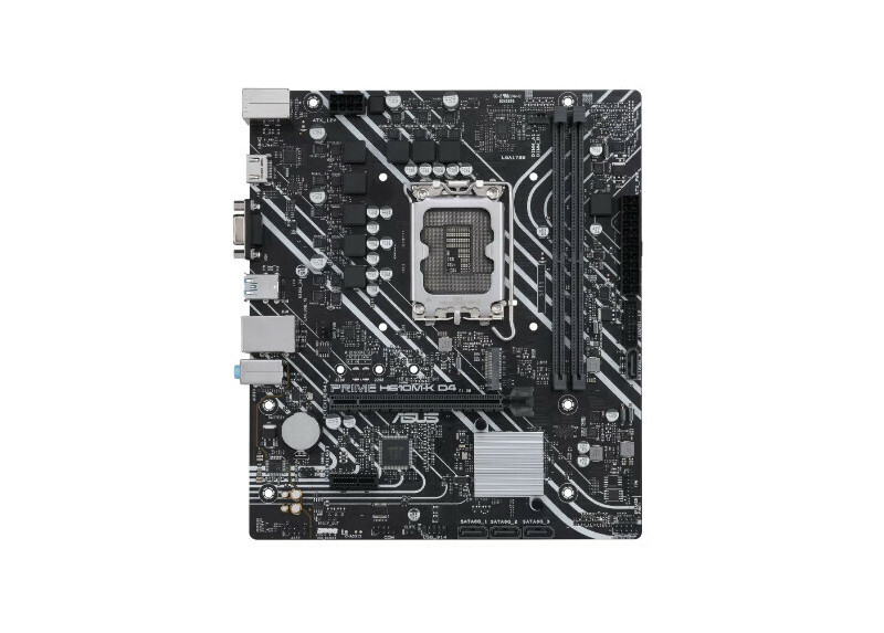 Asus 1700 PRIME H610M-K D4 - DDR4/M.2/HDMI/VGA/ÂµATX