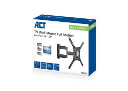 ACT AC8354 tv-bevestiging 139,7 cm (55") Zwart