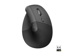 Logitech Lift Vertical Ergonomic Zwart Retail Wireless