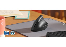 Logitech Lift Vertical Ergonomic Zwart Retail Wireless