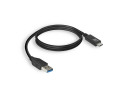 ACT AC7416 USB-kabel 1 m USB 3.2 Gen 1 (3.1 Gen 1) USB C USB A Zwart