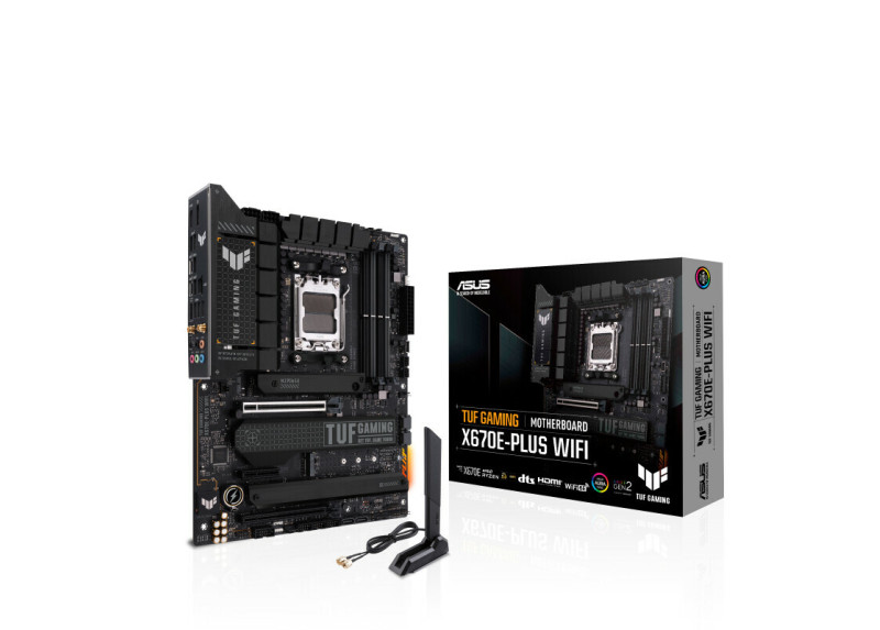 ASUS TUF GAMING X670E-PLUS WIFI AMD X670 Socket AM5 ATX