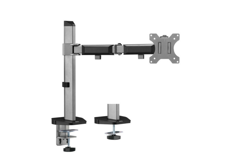 ACT AC8335 flat panel bureau steun 81,3 cm (32") Klem/doorvoer Zilver