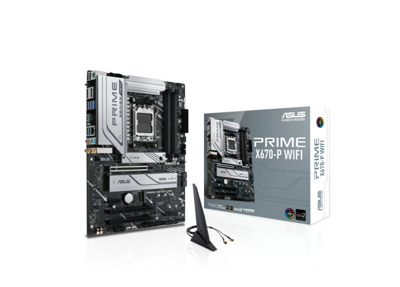 Asus AM5 PRIME X670-P WIFI - DDR5/3xM.2/DP/HDMI/ATX